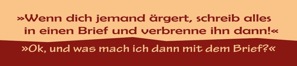 vianmo Holzschild 10x46 cm Wenn dich jemand ärgert, schreib einen Brief