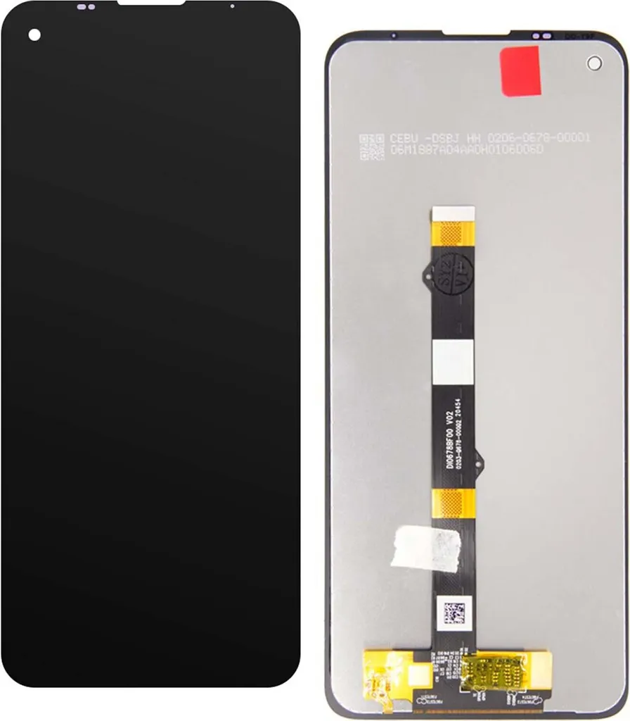 Bloc Écran de Rechange Tactile pour Motorola Moto G9 Power Noir Clappio