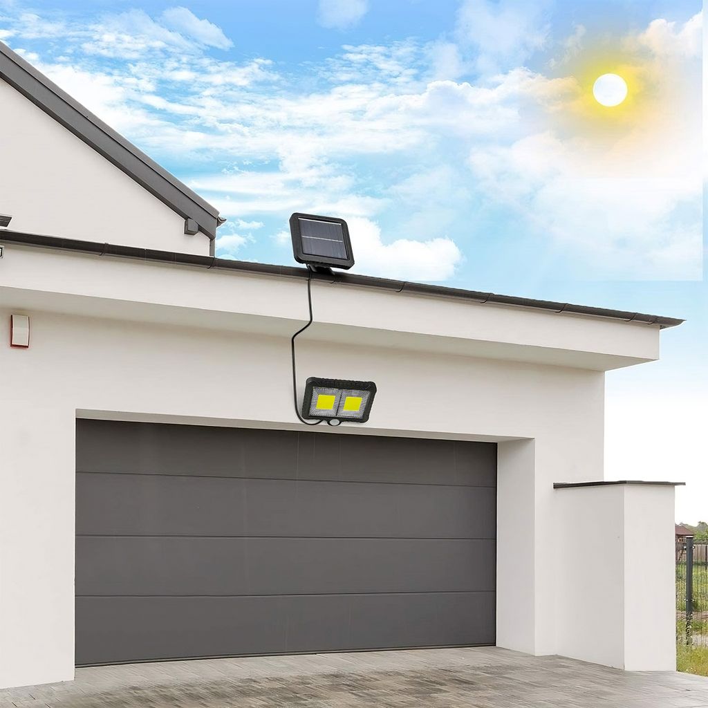 Solarlampen für Außen mit Bewegungsmelder 108 LED Produktbild 2