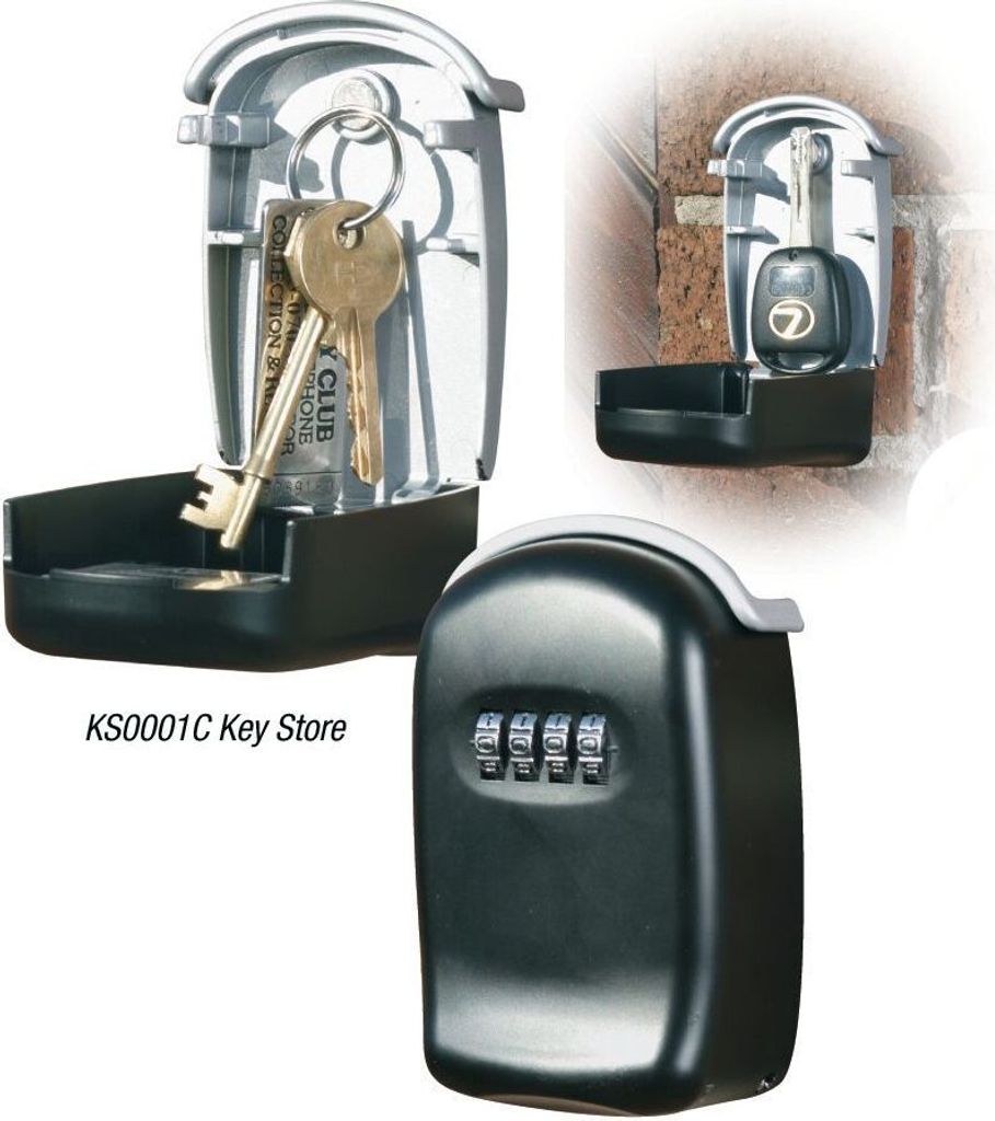 Phoenix Safe Co. KS0001C, Čierna, 65 x 35 x 100 mm Obrázok produktu 