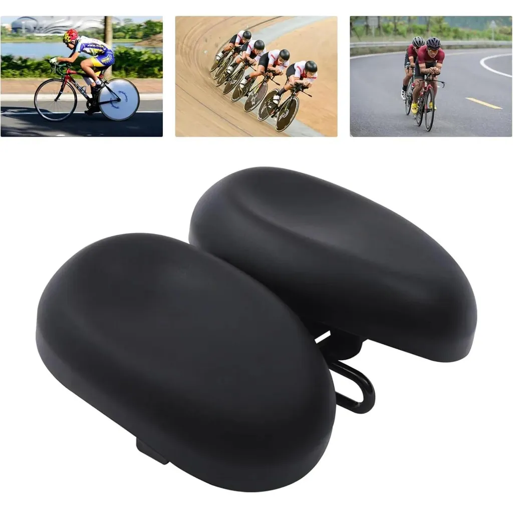 Selle de vélo de route pour longues distances avec assise grand confort