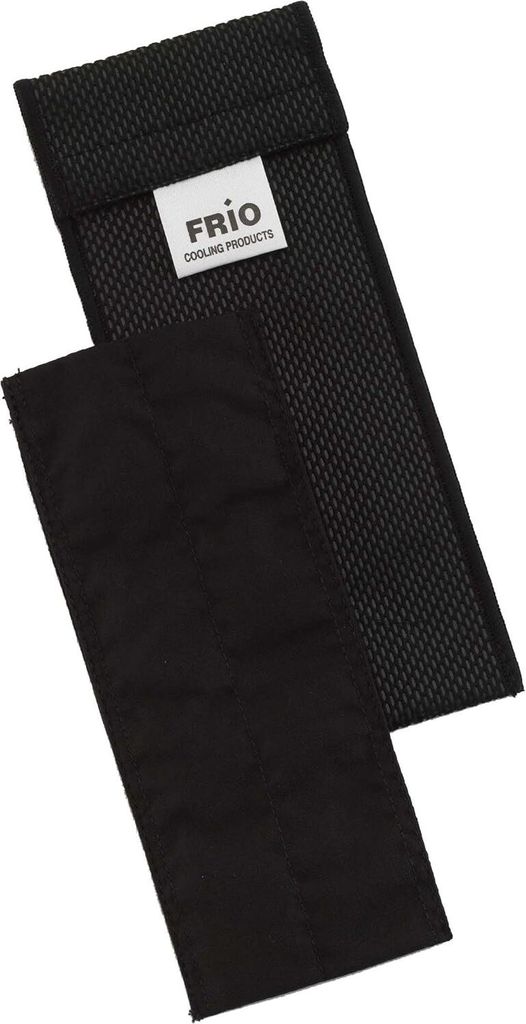 FRIO EINZEL Diabetiker Insulin Kühltasche 6,5 x 18 cm schwarz | Für 1 Insulin Pen | Kühlt mit kaltem Wasser I Keine Kühlakkus oder Stromquellen...