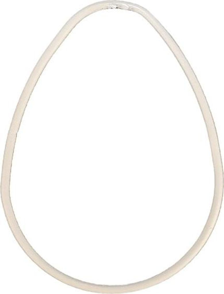 Traumfänger-Ei 15cm weiß 1 St.
