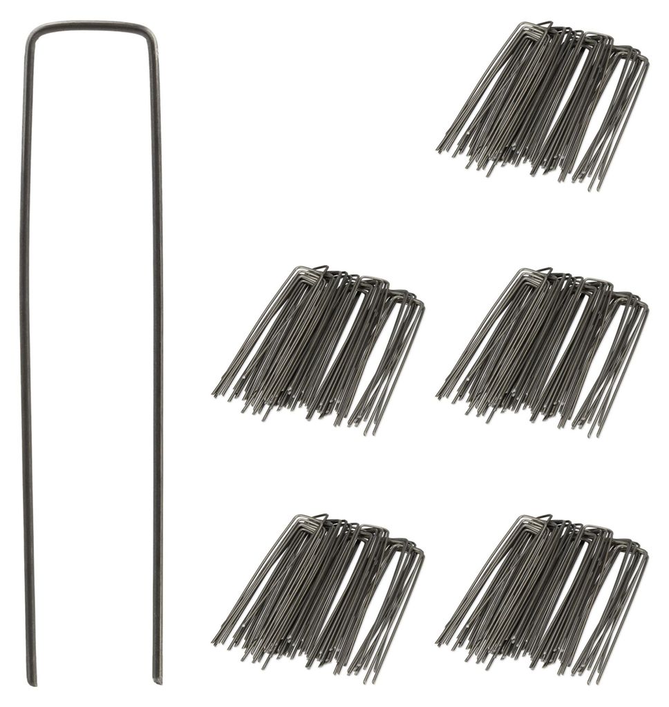 Set da 250 picchetti da terra Relaxdays, lunghezza 15 cm, Ø Immagine del prodotto 