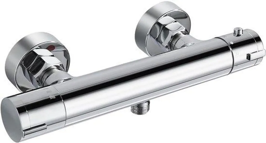 Mitigeur de douche en laiton massif avec bouton de sécurité 38°C