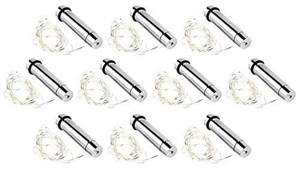 Flaschenlichter 20 LED Lichter Draht-Lichterkette 10 Stück Produktbild 