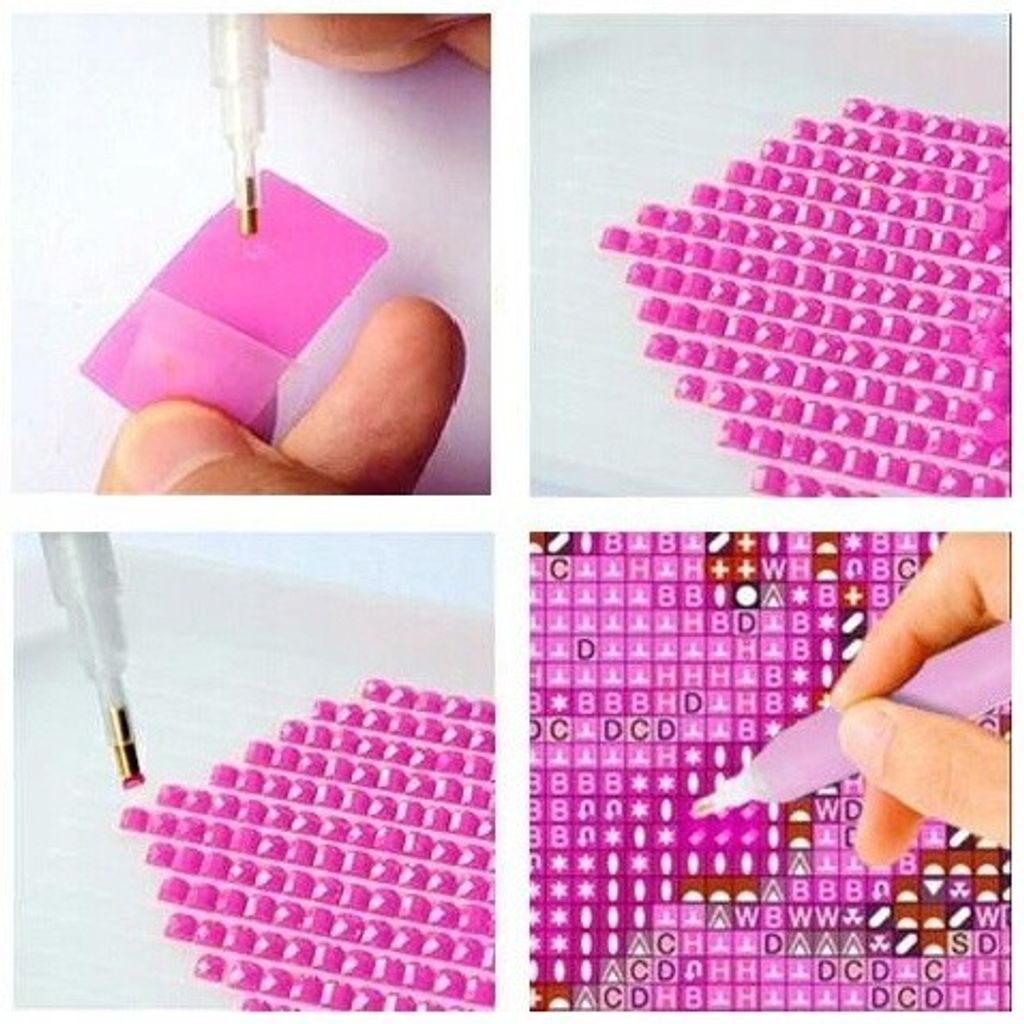 40x30 cm Diamanten Malerei Zum Selbermachen DIY Diamond Produktbild 3