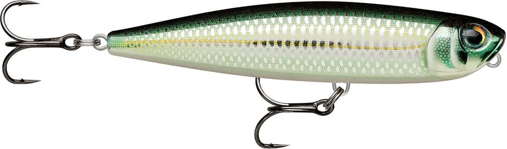 Rapala Precision Xtreme Pencil - Oberflächenköder, Gewicht / Länge / Hakengröße:26g / 12.7cm / Gr. 3, Farbe:Bleak