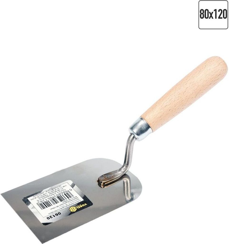 Stukkateurspachtel Gipserspachtel, Größe:80x120mm
