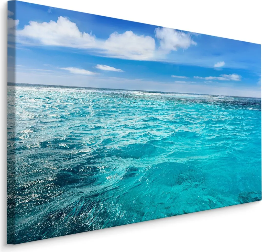 Stampa Mare Esotico 120x80 XXL - Quadro d'Arredo Moderno su Tela