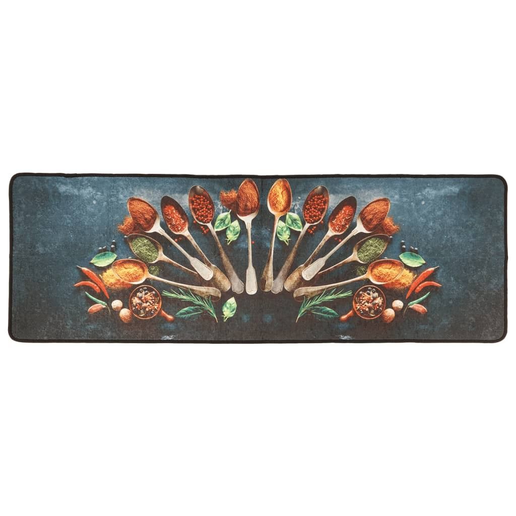 vidaXL Dywanik kuchenny Wielokolorowy 60x180 cm Zmywalny Zdjęcie produktu 