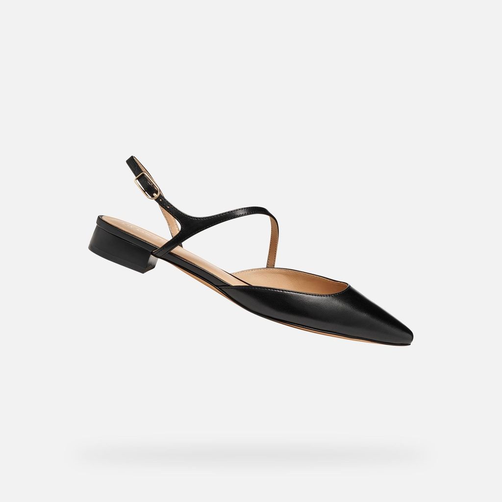 Geox Schwarze Damenballerinas Giselda15 37
