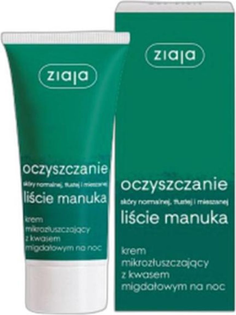 Ziaja Manuka Leaves Mikro-Peeling-Nachtcreme