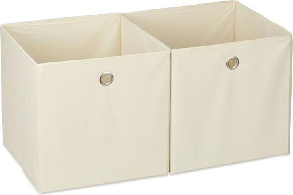 Stoff-Aufbewahrungsbox, 2 Schubladen