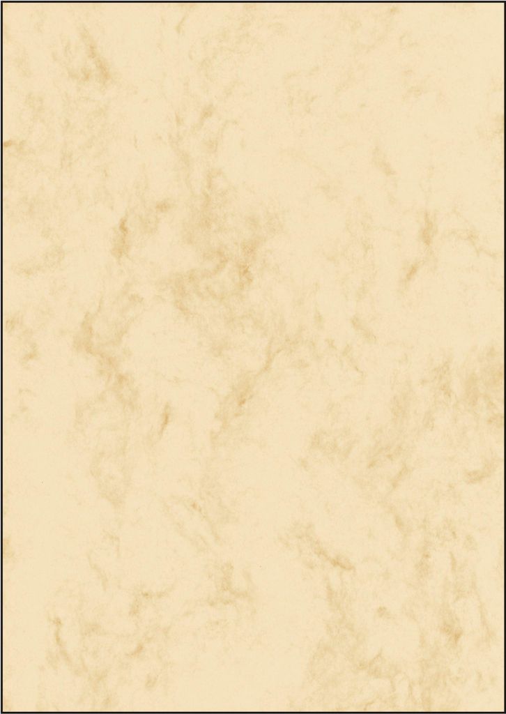 SIGEL DP372 Papier marbré, beige, A4, 90 g/qm, 100 feuilles Image du produit 