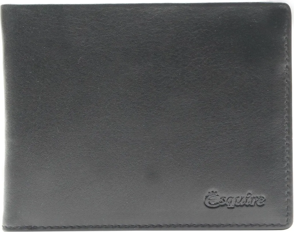 Esquire New Silk Wallet Black: Il Piacere della Vera Pelle al Tatto