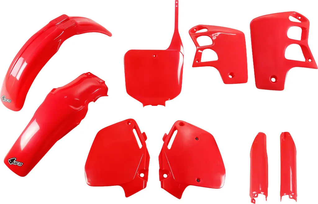 Kit plastique UFO rouge OEM 92-99 Honda 500 CR 1995-2000 9 pièces