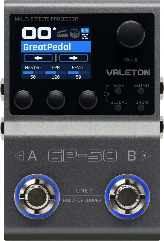 Valeton GP-50 Gitarren-Multieffekt Produktbild 