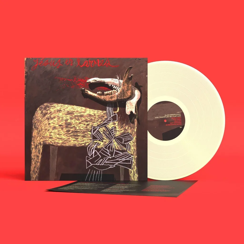 Alan Sparhawk : Vinyle Blanc Crème Trampled by Turtles Tirage Limité Rare