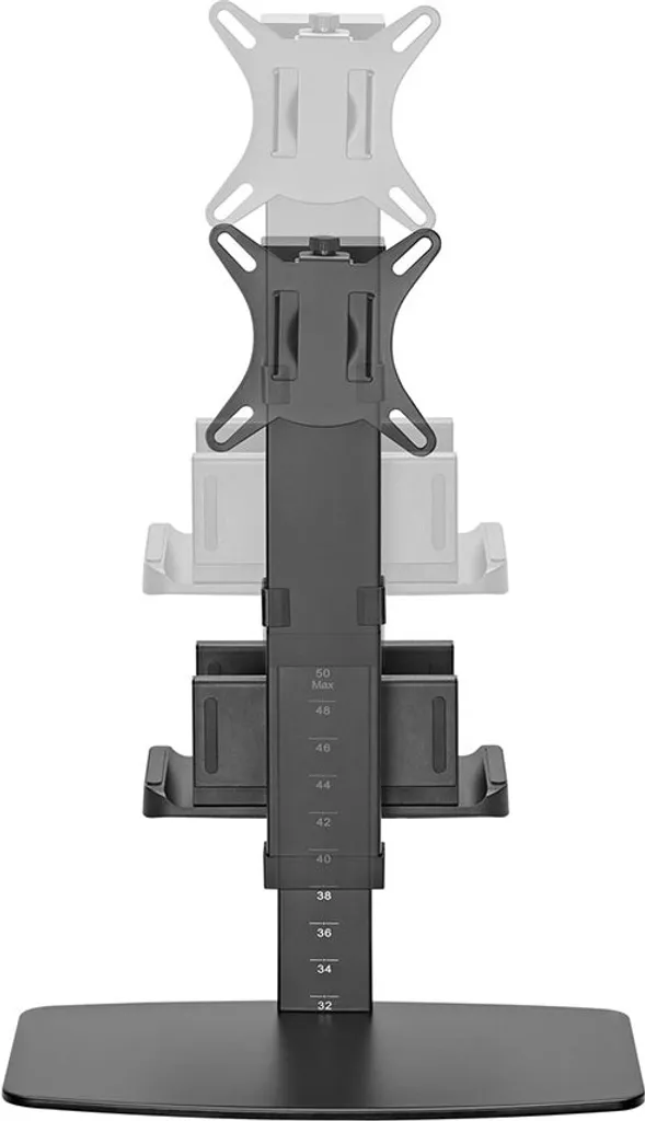Support de table ergonomique pour écran TV et Mini PC de bureau - 2