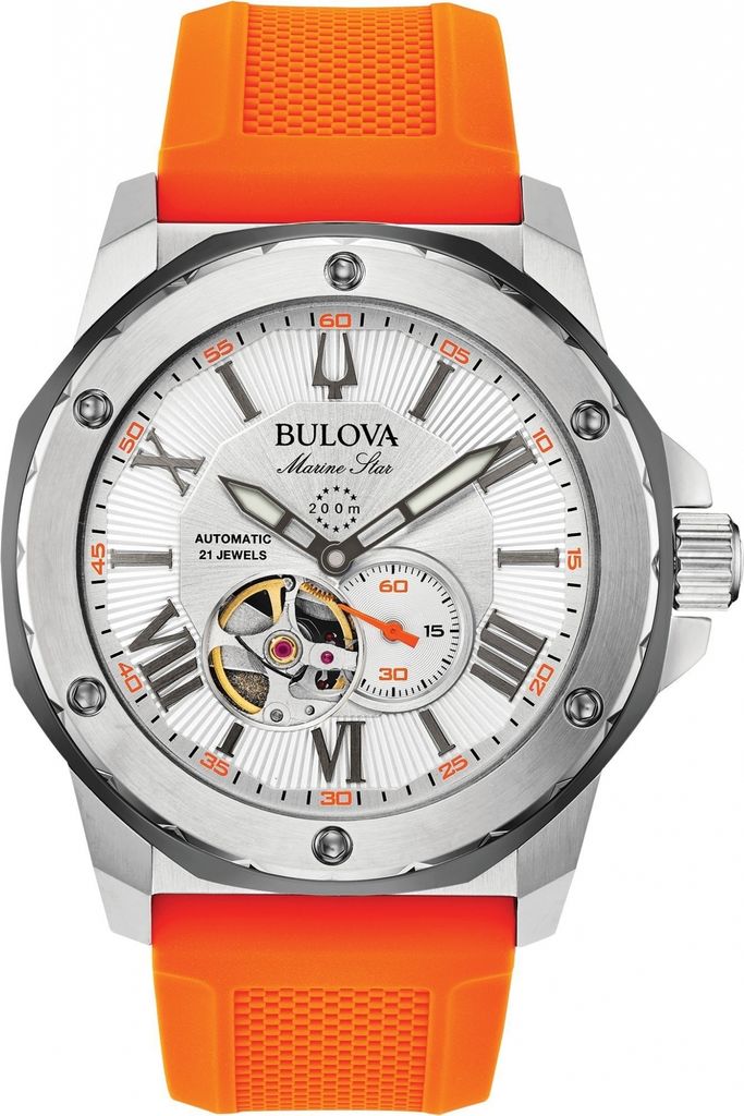 Herrenuhr Marine Star Taucheruhr Edelstahl Silikon - Bulova Zdjęcie produktu 