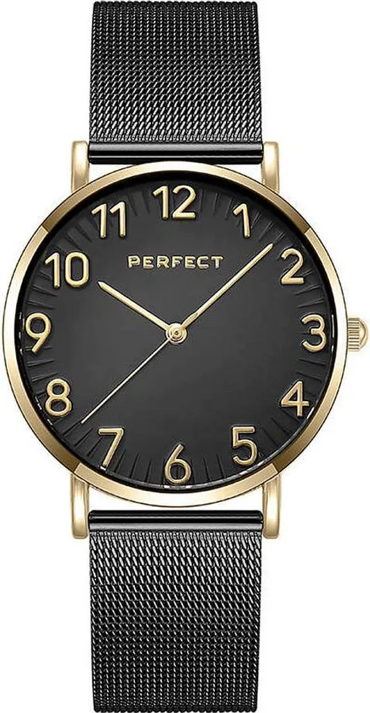 Montre Resity Analogique Homme Noire et Dorée - Design Élégant Universal