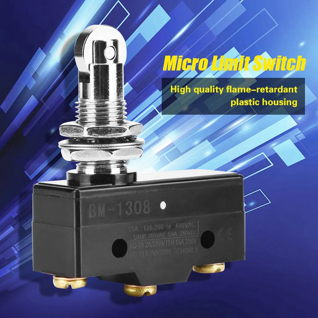 Switch BM-1308 250V 15A Scatto Rapido | Microinterruttore Finecorsa