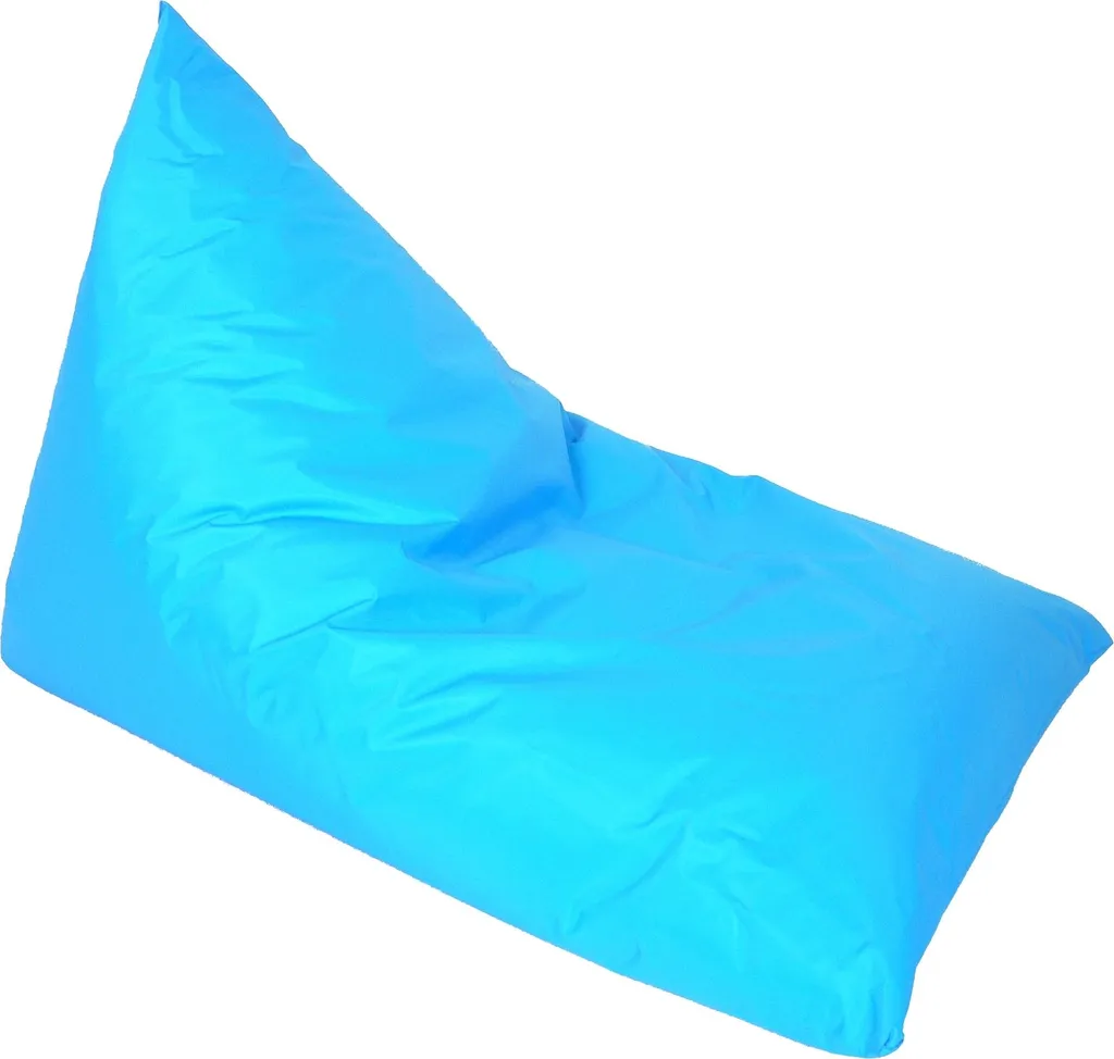 Pouf de lecture turquoise 140x100 cm idéal pour chambre d'ado ou salon