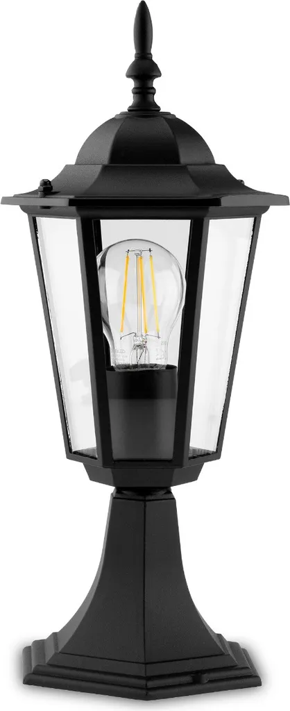 Offerta Lampada Giardino LIGURIA-LT 42cm Goldlux Nero E27