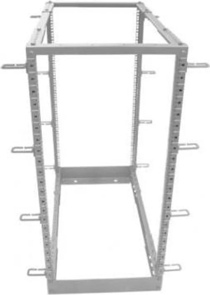 Baie de Brassage Ouverte 32U Rack Informatique 19 Pouces Gris ALLNET