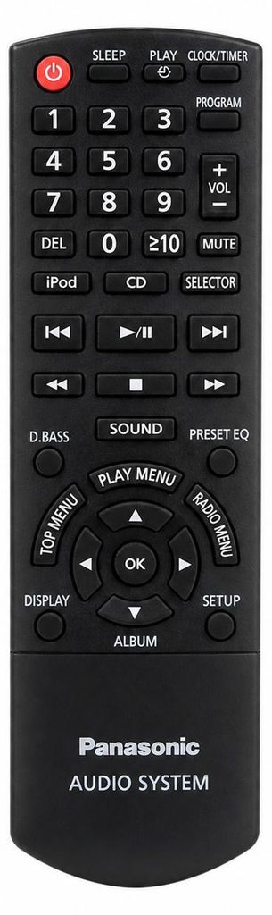 Originale Fernbedienung für Panasonic SC-PMX9 | SA-PMX9 | Produktbild 