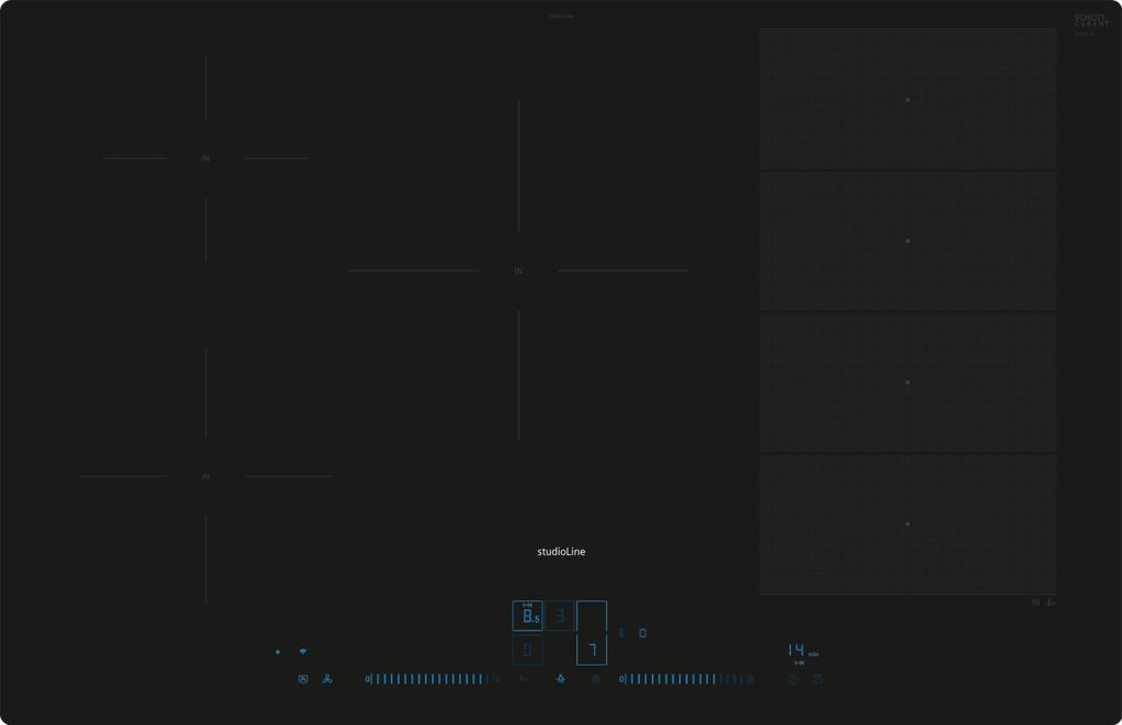 iQ700, Induktionskochfeld, 80 cm, EX807NVV6E