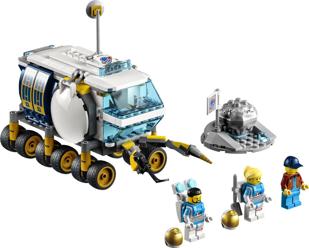 LEGO 60348 City Moon Rover giocattolo spaziale da 6 anni Immagine del prodotto 