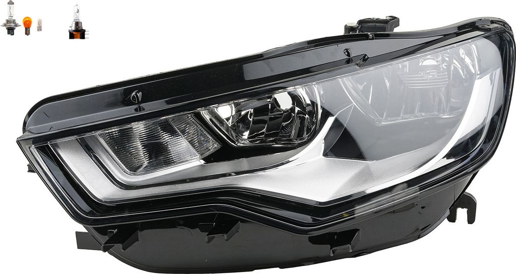 Johns, Scheinwerfer Halogen Front passend für Audi A6 4G 04/11-08/14 Links Leuchtmittel 4G0941003 4G0941003M
