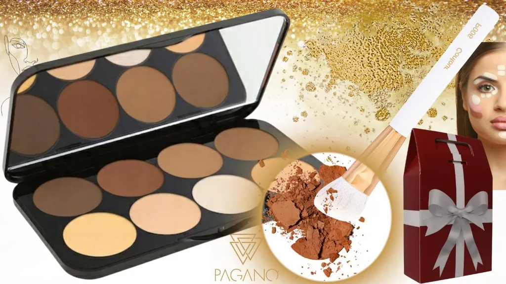 Palette Contouring Douglas : Kit Complet avec Pinceau Teint Parfait - 4