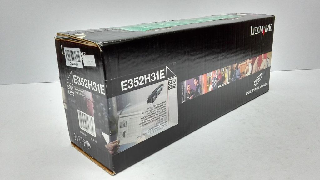 Lexmark E35x Toner Cartridge, 3500 Seiten, Schwarz Produktbild 
