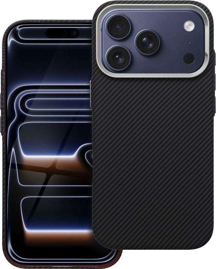Case passend für iPhone 17 PRO MAX Polyamid kompatibel mit MagSafe black