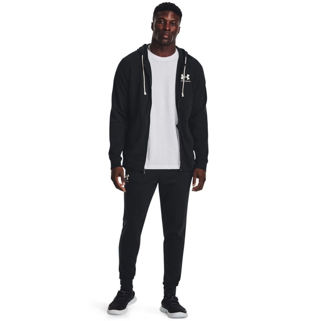 Under Armour Rival Terry Joggers Schwarz XL / Regular Mann Produktbild 4