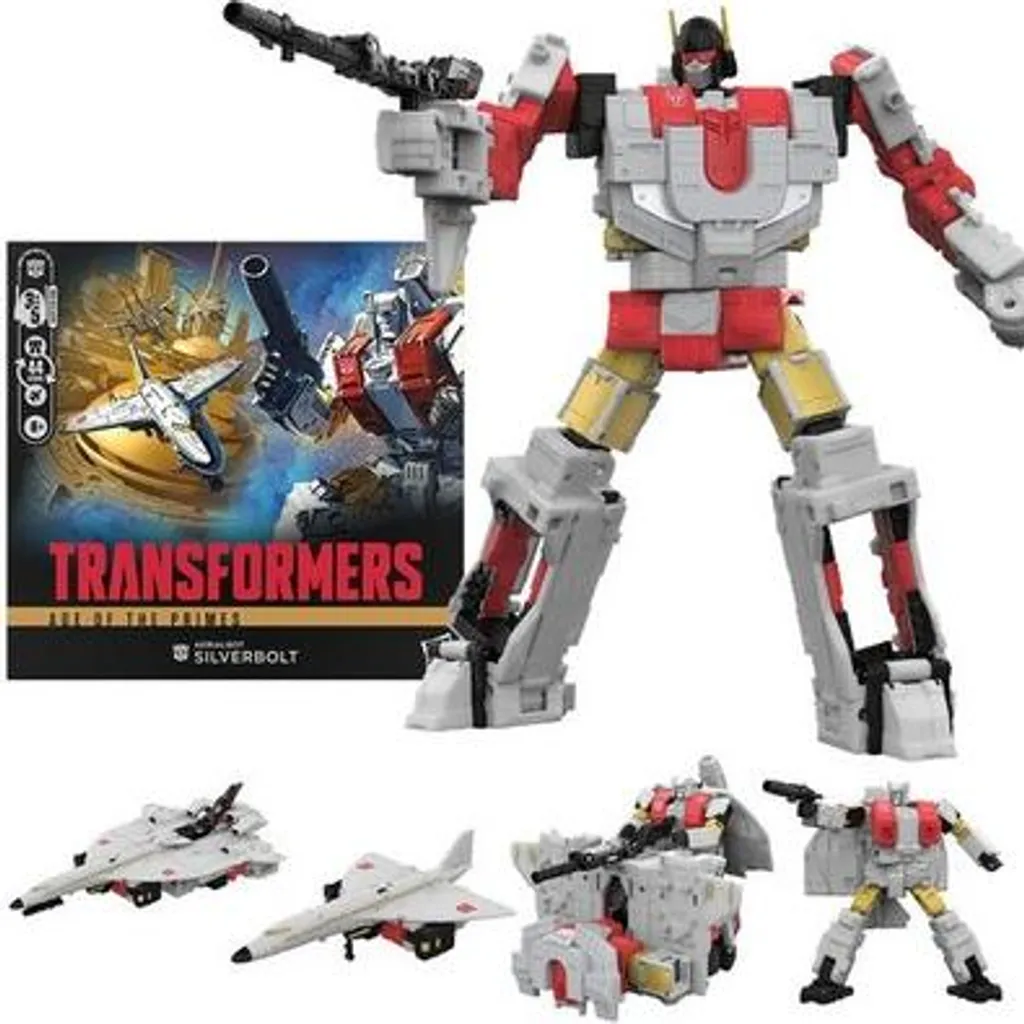 Transformers Silverbolt Figurine Durable 17,5cm Transformation Fluide - 4