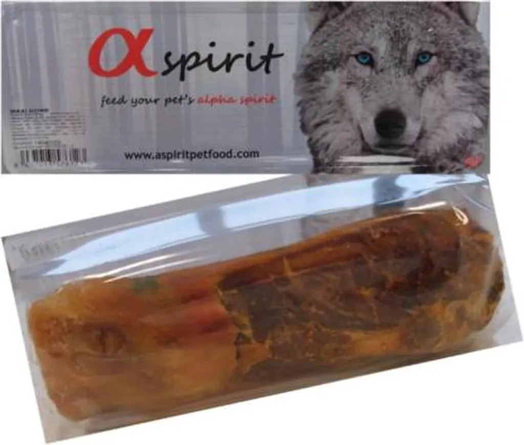Alpha Spirit The Bone Serrano Os à Jambon Maxi format sous vide pour chien