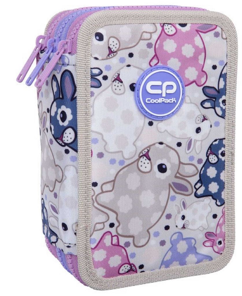 Coolpack Jumper 3 White Bunny Trousse à accessoires à 3 Image du produit 