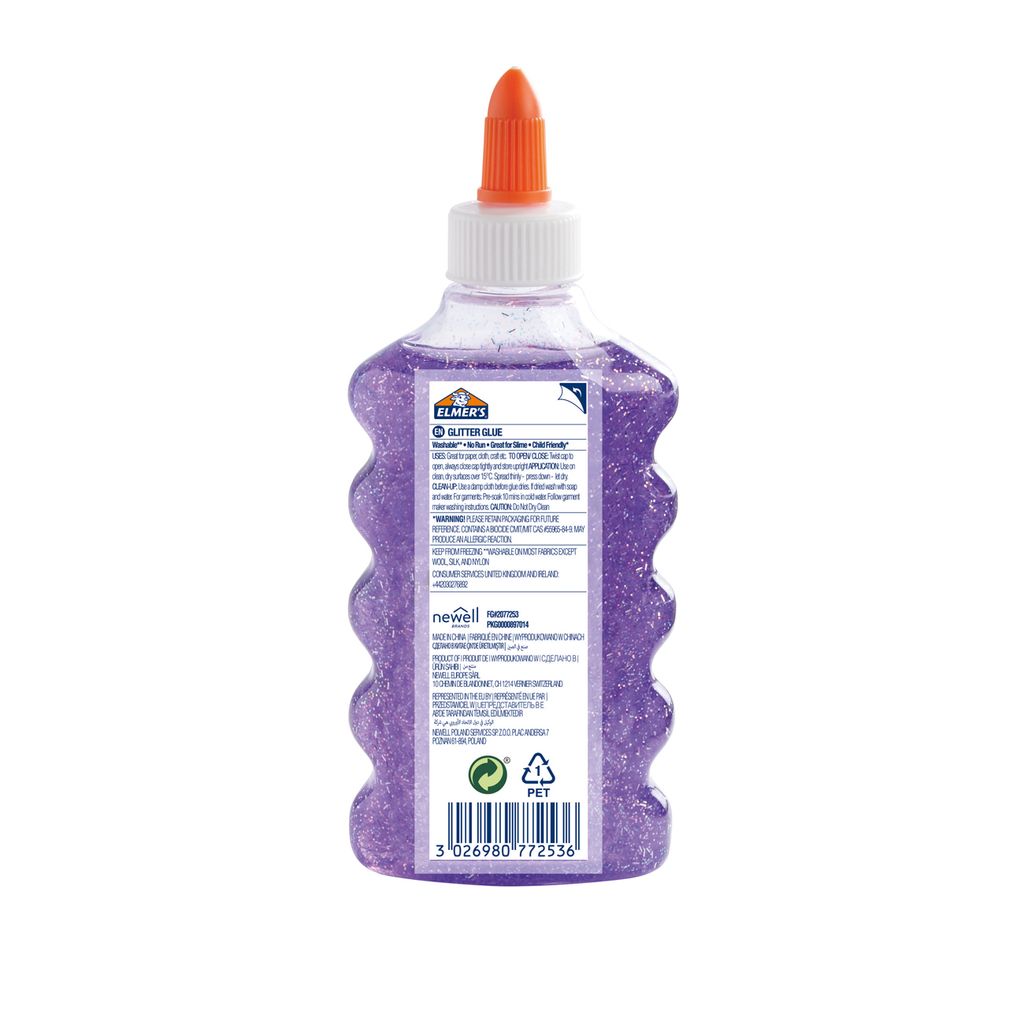 Elmers Glitzerkleber Violett 177ml