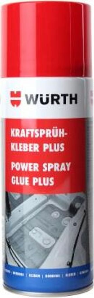 Würth Sprühkleber Power Plus, transparent, 1 - Pack Produktbild 