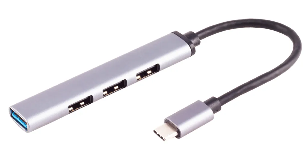 Hub USB-C Shiverpeaks BS13-50002 | Alluminio Slim per Mac e PC