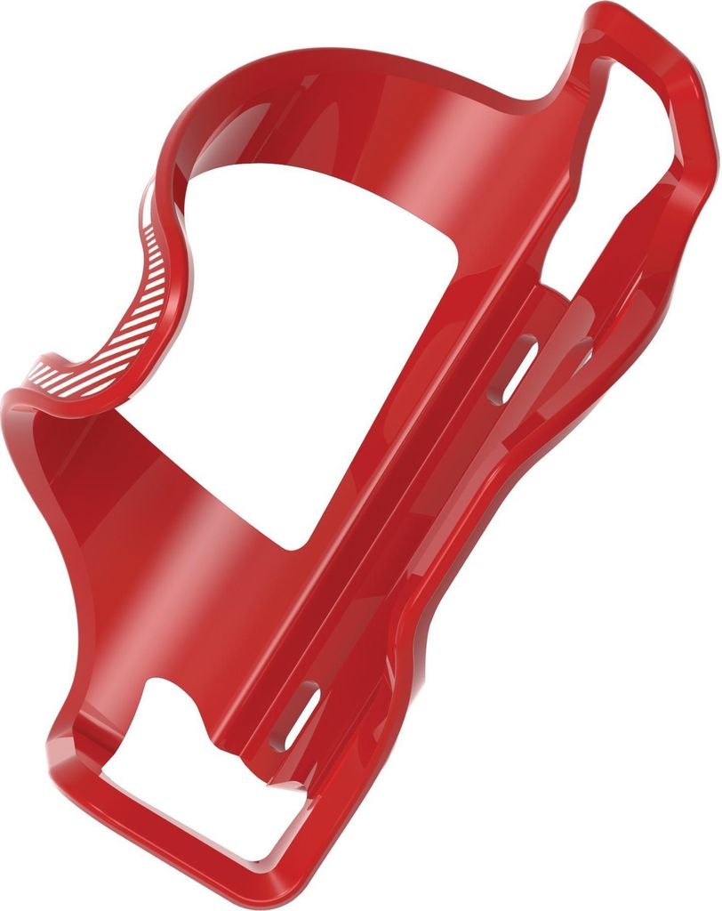 Lezyne Bottle Flow Cage E Sl-l/sl-r Rot-weiß