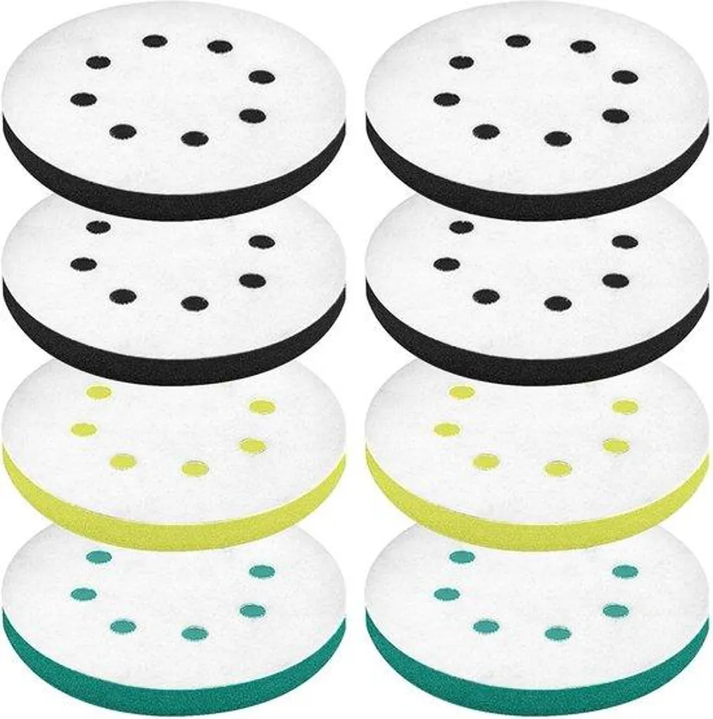 Papier abrasif et disques de protection 125 mm contre usure du plateau