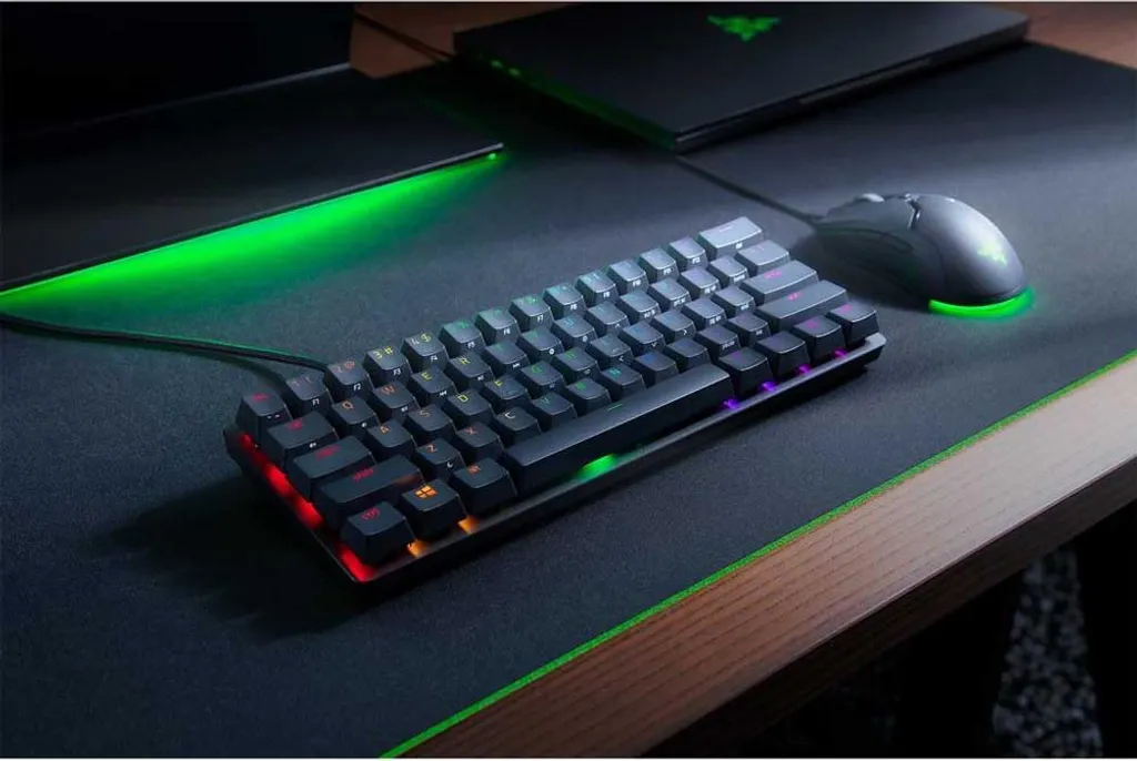 Razer Huntsman Mini avec Touches PBT et Switchs Optiques Noir QWERTY - 6
