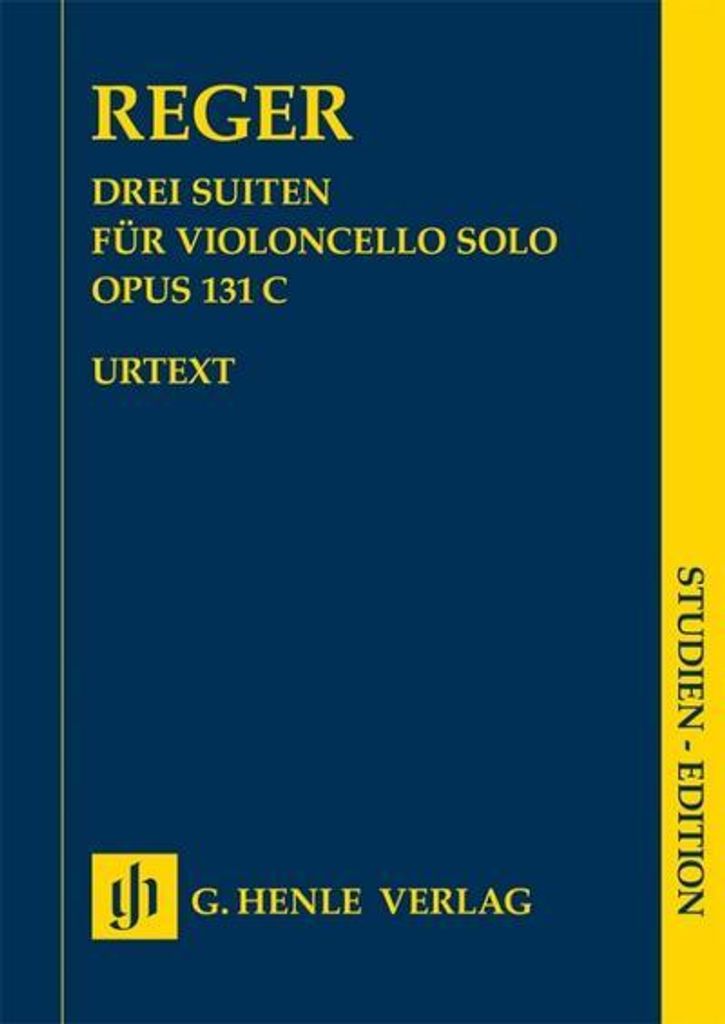 Reger, M: Drei Suiten op. 131c für Violoncello solo