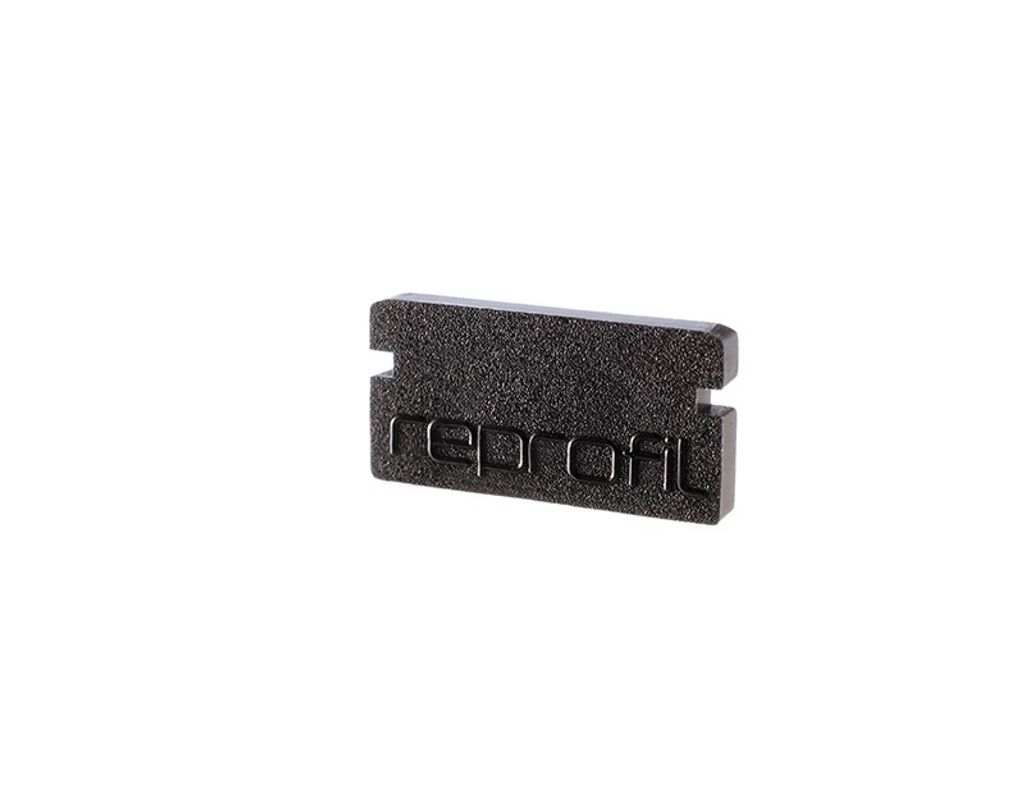 Deko-Light Profil Endkappe - Endkappe P-AU-01-08, Set 2 Stk, Kappe, Schwarz, Kunststoff, Deko-Light, 1 g, 14 mm