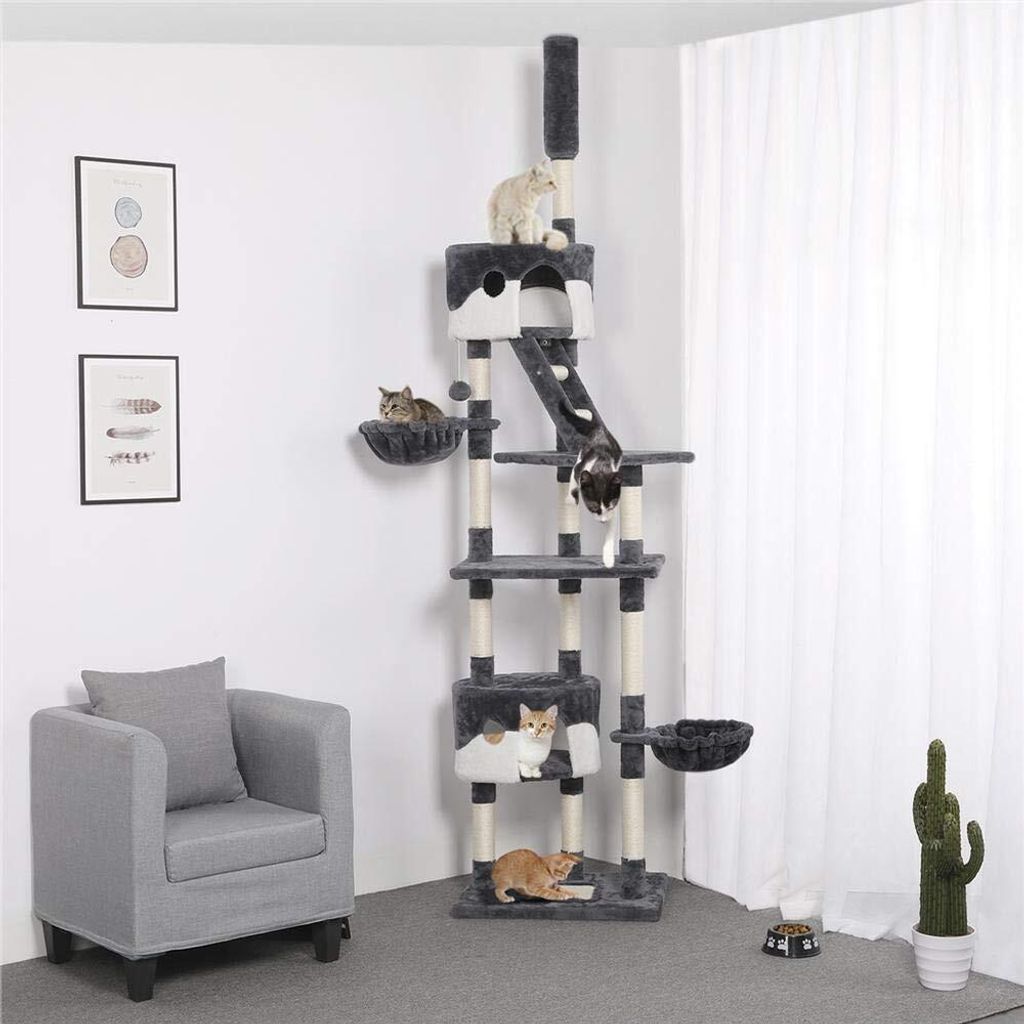 Yaheetech Kratzbäume Kratzbaum XXL Deckenhohe  Produktbild 7